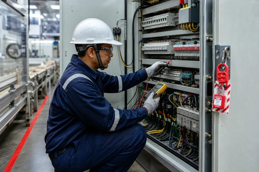Industrial Wiring & Electrical Panel Safety in Malaysian Factories
