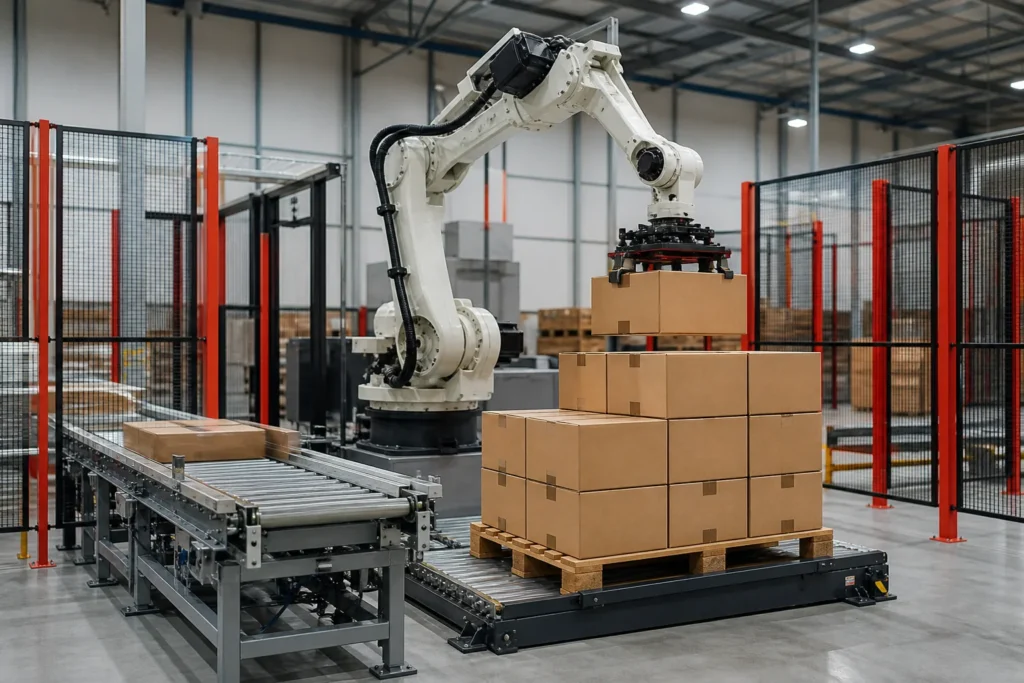 Robotic Palletising in Malaysia: How It Works, Cost & ROI