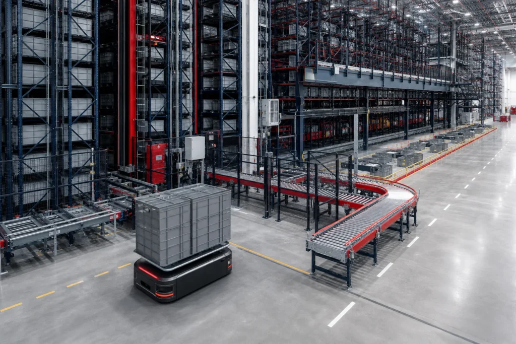 Warehouse Automation in Malaysia: ASRS, AGV & Conveyor Systems Explained